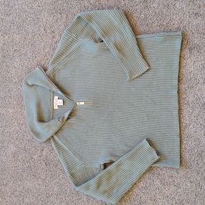 Rachel Zoe half zip chunky sweater